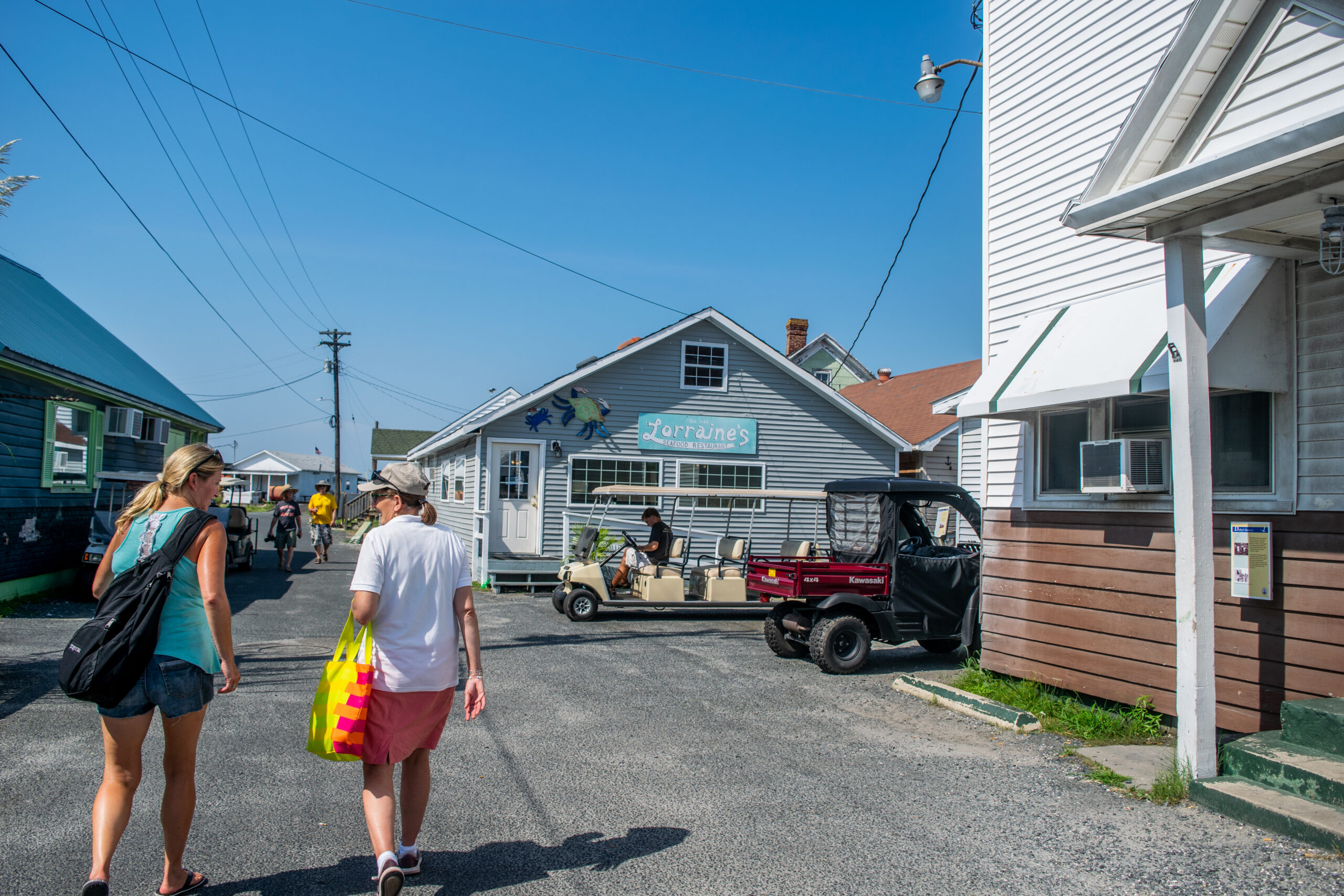 Walking by Lorraine's Seafood