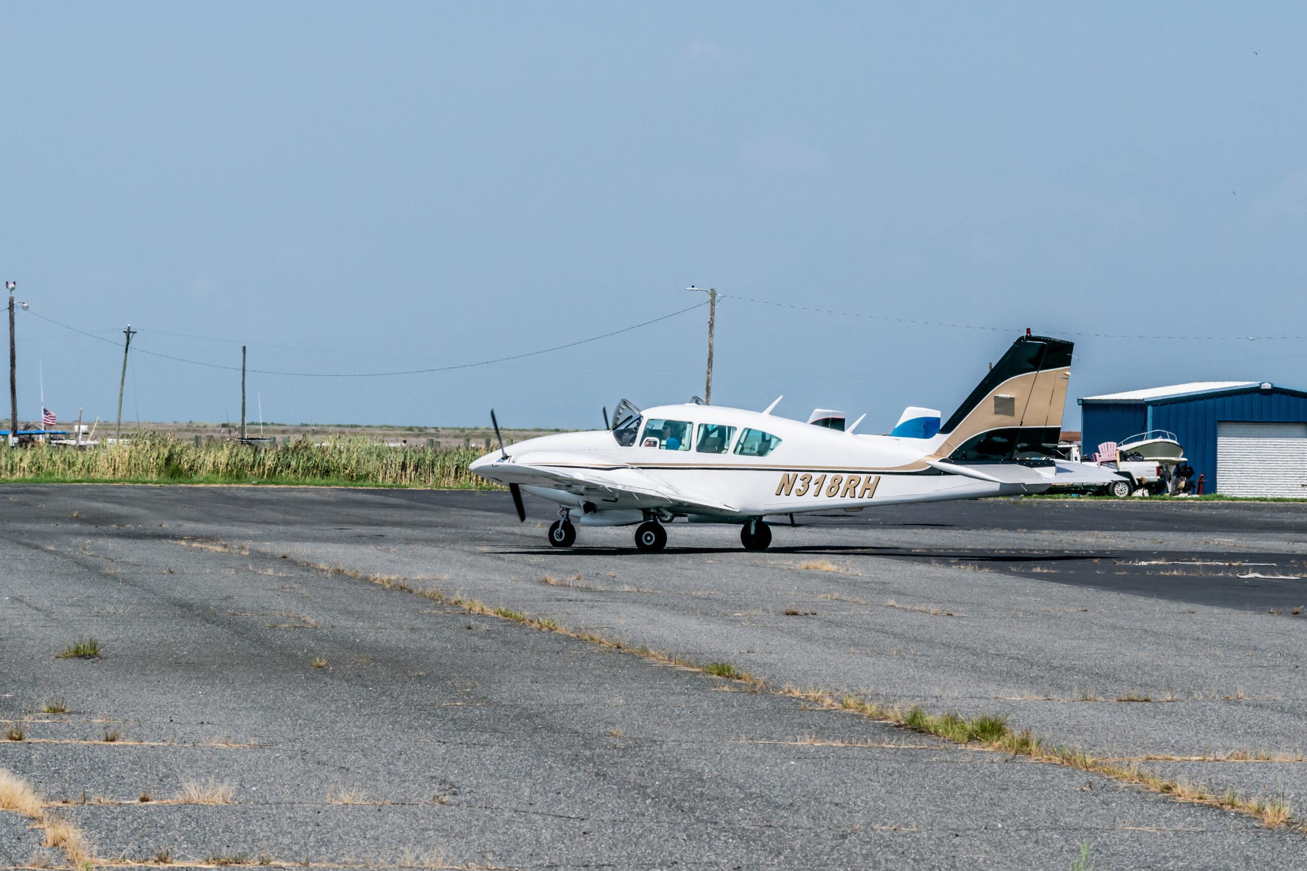 Airplanes at the Tangier Airport