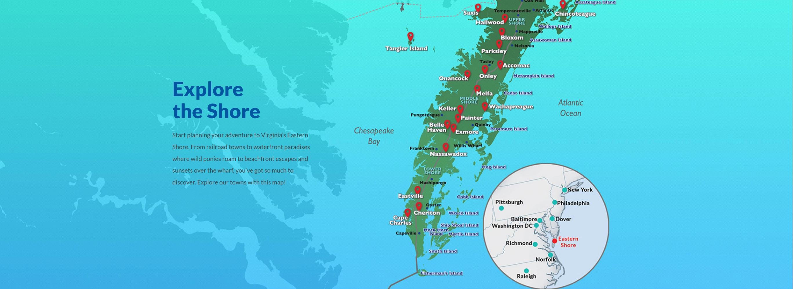 ESVA Towns Map