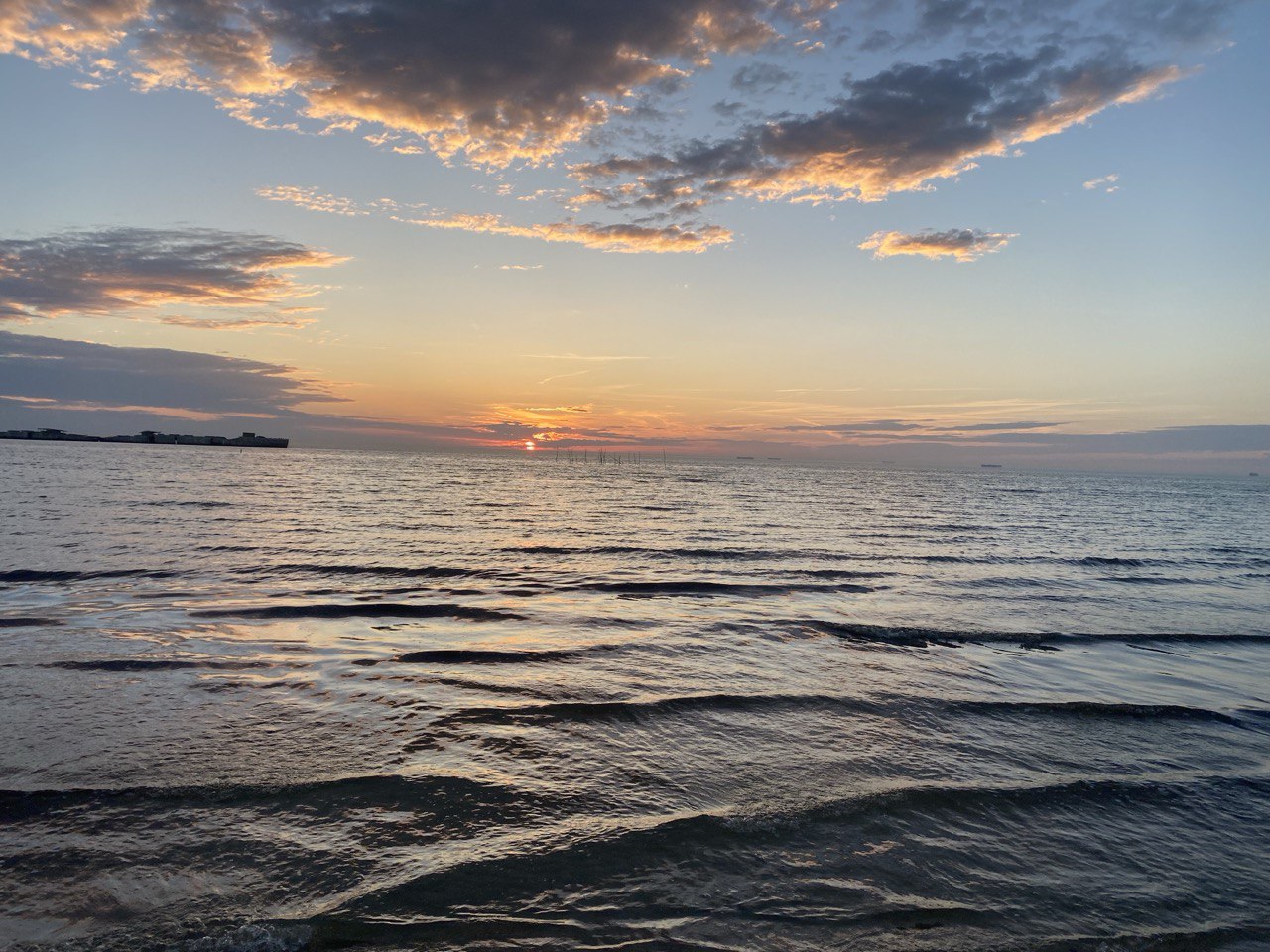 Sunset over Kiptopeke State Park