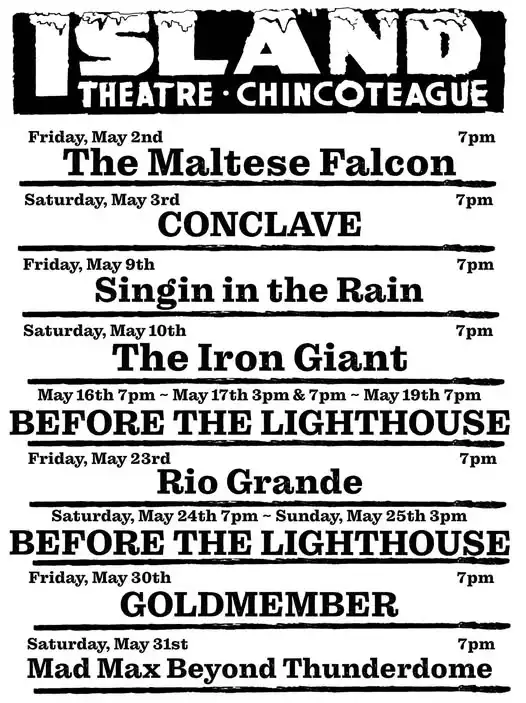 Movies at the Island Theatre