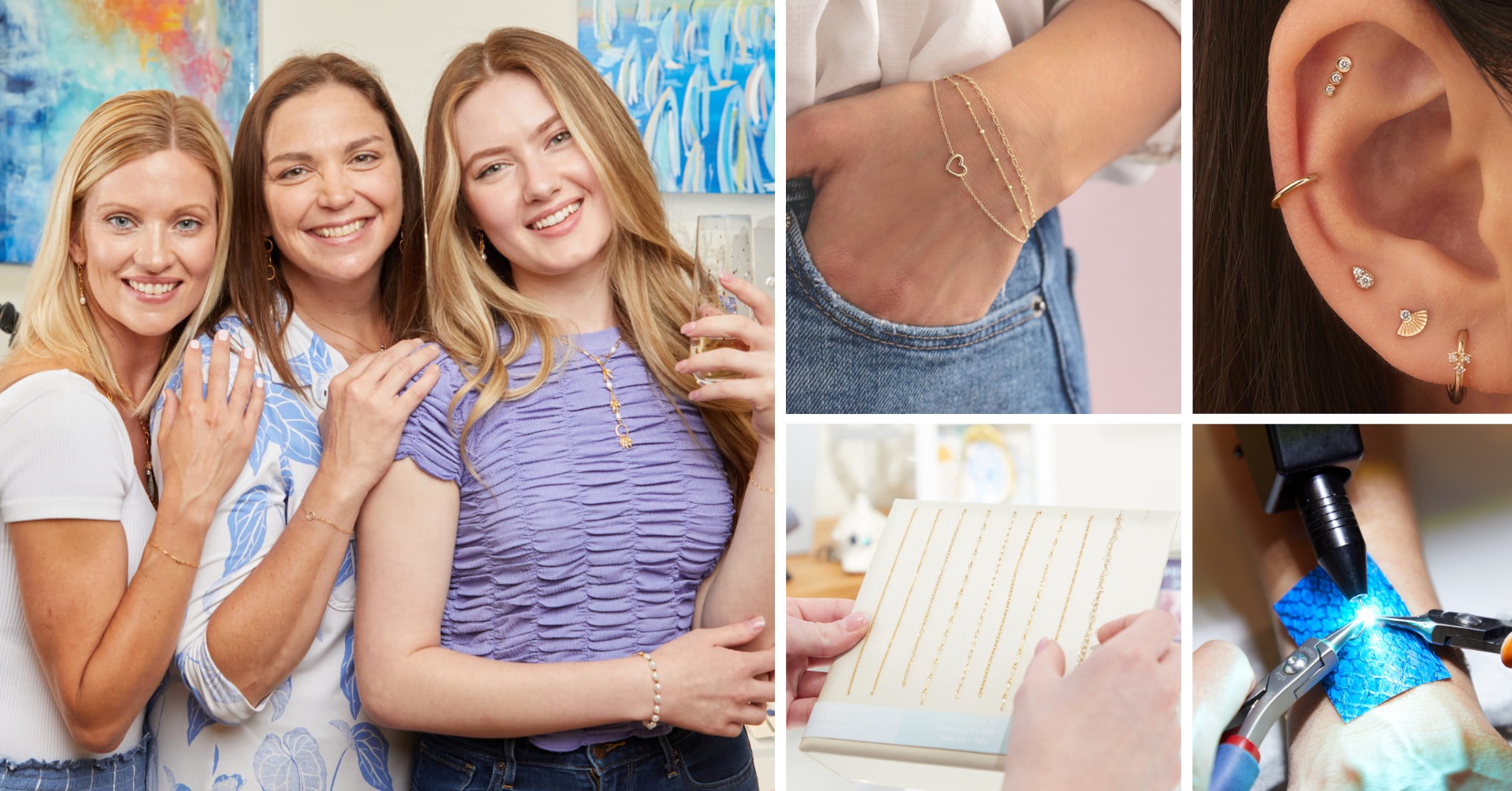 Moonrise Jewelry Mother's Day Piercing and Permanent Jewelry Party