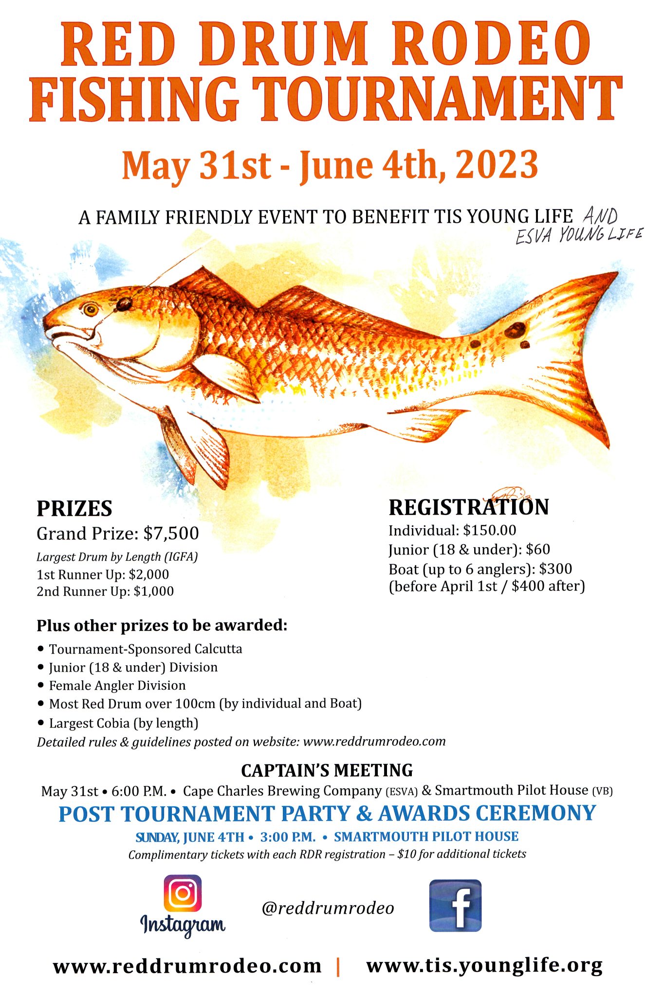 Red Drum Rodeo Fishing Tournament - Eastern Shore of Virginia Tourism  Commission